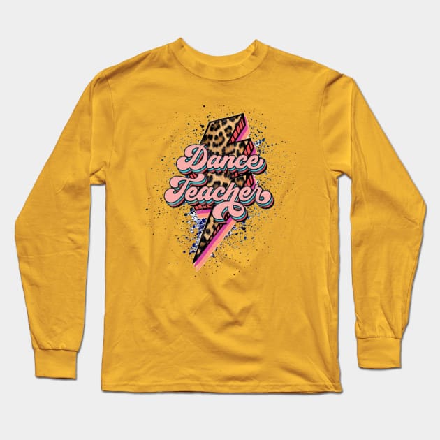 Leopard dance teacher Long Sleeve T-Shirt by Hanadrawing